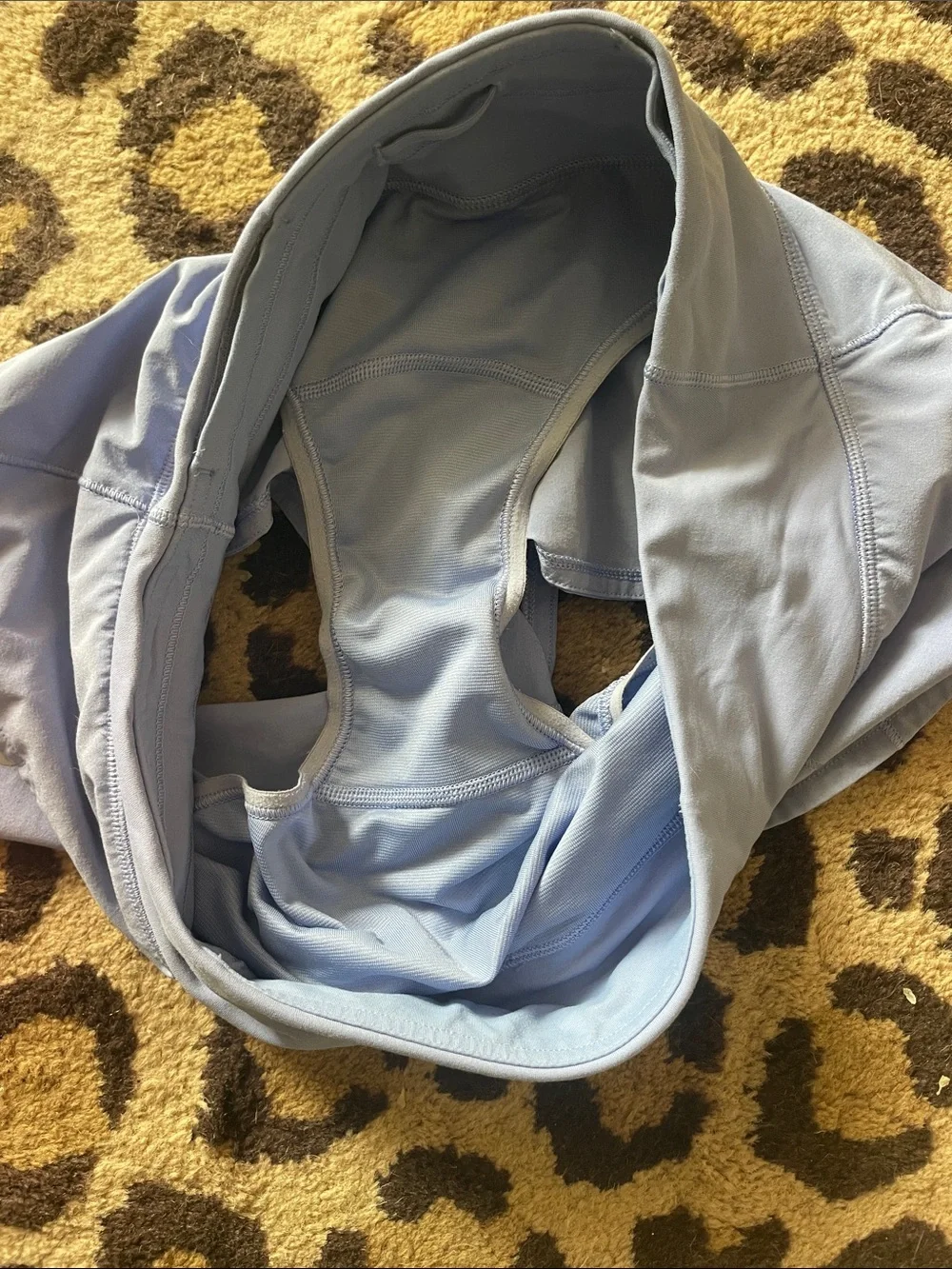 Like New, Lululemon hotly desired light periwinkle blue Women's Active Shorts